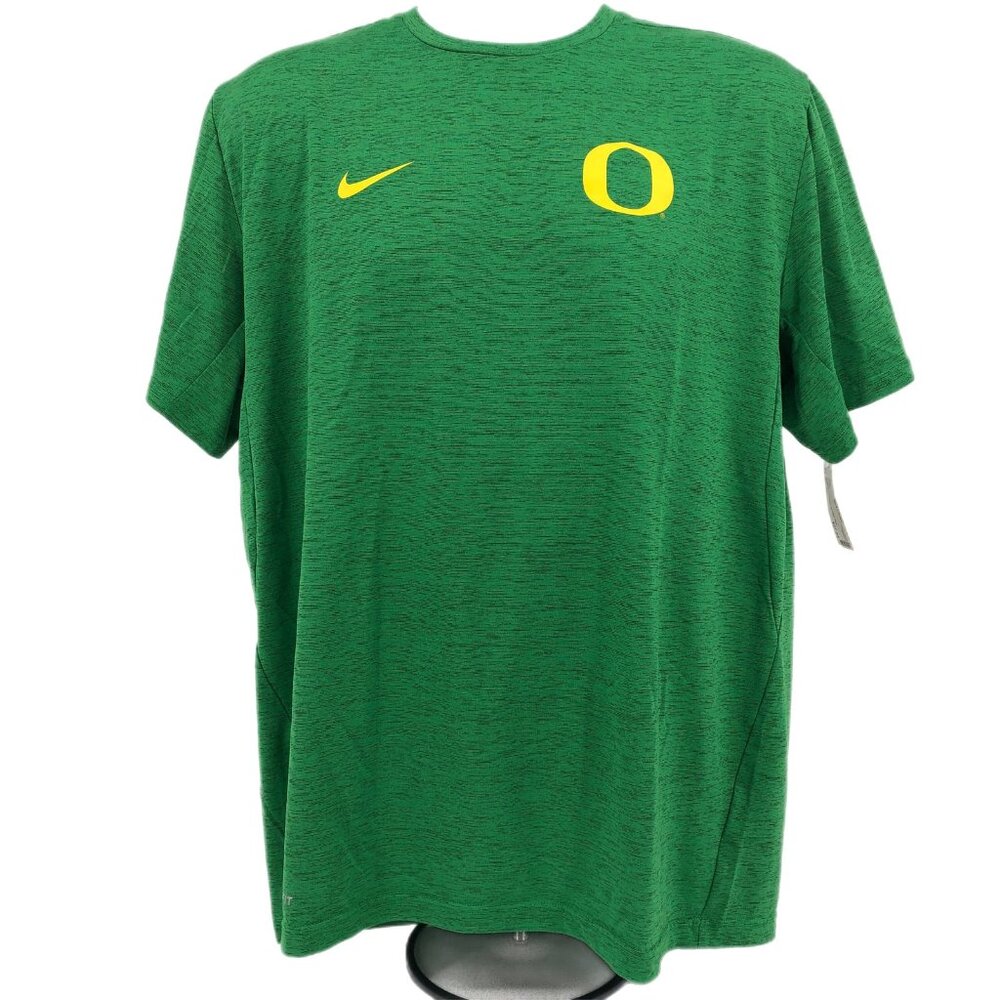 Nike Green & Yellow Moisture Wicking T-Shirt | Men's XL Size